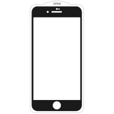 Захисне скло SKLO 5D (тех.пак) для Apple iPhone 7 / 8 / SE (2020) (4.7) - Чорний / Біла підкладка