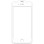 Захисне скло SKLO 5D (тех.пак) для Apple iPhone 7 plus / 8 plus (5.5) - Білий / Біла підкладка