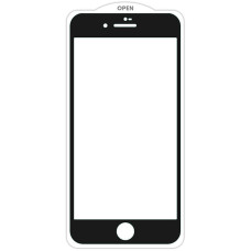 Захисне скло SKLO 5D (тех.пак) для Apple iPhone 7 plus / 8 plus (5.5) - Чорний / Біла підкладка