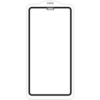 Защитное стекло SKLO 5D (тех.пак) для Apple iPhone 12 Pro / 12 (6.1) - Черный / Белая подложка