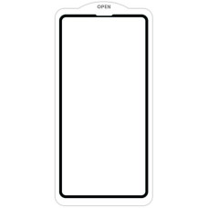 Захисне скло SKLO 5D (тех.пак) для Apple iPhone 13 / 13 Pro / 14 / 16e / 17e (6.1) - Чорний / Біла підкладка