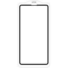 Захисне скло SKLO 5D (тех.пак) для Apple iPhone 15 Plus / 16 Plus (6.7) - Чорний / Біла підкладка