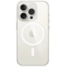 Чохол TPU Clear Case with MagSafe для Apple iPhone 15 Pro (6.1) - Clear
