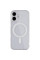 Чохол TPU Clear Case with MagSafe для Apple iPhone 16 (6.1) - Clear - фото