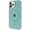 Силіконовий чохол Silicone Case Full Protective (AA) with MagSafe для Apple iPhone 11 Pro (5.8) - Бірюзовий / Light Turquoise