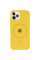Силиконовый чехол Silicone Case Full Protective (AA) with MagSafe для Apple iPhone 11 Pro (5.8) - Желтый / Yellow - фото