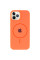Силіконовий чохол Silicone Case Full Protective (AA) with MagSafe для Apple iPhone 11 Pro (5.8) - Помаранчевий / Papaya - фото