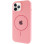 Силіконовий чохол Silicone Case Full Protective (AA) with MagSafe для Apple iPhone 11 Pro (5.8) - Рожевий / Light pink