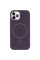 Силиконовый чехол Silicone Case Full Protective (AA) with MagSafe для Apple iPhone 11 Pro (5.8) - Фиолетовый / Elderberry - фото