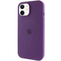 Силиконовый чехол Silicone Case Full Protective (AA) with MagSafe для Apple iPhone 11 Pro (5.8) - Фиолетовый / Amethyst