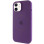Силіконовий чохол Silicone Case Full Protective (AA) with MagSafe для Apple iPhone 11 Pro (5.8) - Фіолетовий / Amethyst
