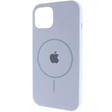 Силіконовий чохол Silicone Case Full Protective (AA) with MagSafe для Apple iPhone 11 (6.1) - Блакитний / Lilac Blue
