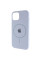 Силіконовий чохол Silicone Case Full Protective (AA) with MagSafe для Apple iPhone 11 (6.1) - Блакитний / Lilac Blue - фото