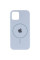 Силіконовий чохол Silicone Case Full Protective (AA) with MagSafe для Apple iPhone 11 (6.1) - Блакитний / Lilac Blue - фото