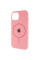 Силиконовый чехол Silicone Case Full Protective (AA) with MagSafe для Apple iPhone 11 (6.1) - Розовый / Light pink - фото