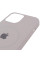 Силіконовий чохол Silicone Case Full Protective (AA) with MagSafe для Apple iPhone 11 (6.1) - Сірий / Light Grey - фото