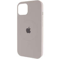 Силіконовий чохол Silicone Case Full Protective (AA) with MagSafe для Apple iPhone 11 (6.1) - Сірий / Light Grey