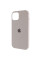 Силіконовий чохол Silicone Case Full Protective (AA) with MagSafe для Apple iPhone 11 (6.1) - Сірий / Light Grey - фото