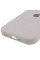 Силіконовий чохол Silicone Case Full Protective (AA) with MagSafe для Apple iPhone 11 (6.1) - Сірий / Light Grey - фото