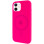 Силіконовий чохол Silicone Case Full Protective (AA) with MagSafe для Apple iPhone 11 (6.1) - Рожевий / Barbie pink