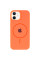 Силіконовий чохол Silicone Case Full Protective (AA) with MagSafe для Apple iPhone 11 (6.1) - Помаранчевий / Papaya - фото