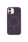 Силиконовый чехол Silicone Case Full Protective (AA) with MagSafe для Apple iPhone 11 (6.1) - Фиолетовый / Elderberry - фото