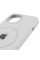 Силіконовий чохол Silicone Case Full Protective (AA) with MagSafe для Apple iPhone 11 Pro Max (6.5) - Білий / White - фото