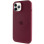 Силіконовий чохол Silicone Case Full Protective (AA) with MagSafe для Apple iPhone 11 Pro Max (6.5) - Бордовий / Plum