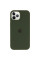 Силіконовий чохол Silicone Case Full Protective (AA) with MagSafe для Apple iPhone 11 Pro Max (6.5) - Зелений / Cyprus Green - фото