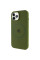 Силіконовий чохол Silicone Case Full Protective (AA) with MagSafe для Apple iPhone 11 Pro Max (6.5) - Зелений / Dark Olive - фото