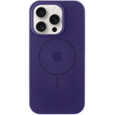 Силіконовий чохол Silicone Case Full Protective (AA) with MagSafe для Apple iPhone 13 Pro Max (6.7) - Фіолетовий / Elderberry