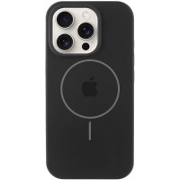 Силіконовий чохол Silicone Case Full Protective (AA) with MagSafe для Apple iPhone 13 Pro (6.1) - Чорний / Black