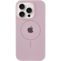 Силіконовий чохол Silicone Case Full Protective (AA) with MagSafe для Apple iPhone 14 Pro Max (6.7) - Рожевий / Pink Sand