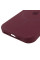 Силіконовий чохол Silicone Case Full Protective (AA) with MagSafe для Apple iPhone 14 (6.1) - Бордовий / Plum - фото