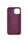 Силіконовий чохол Silicone Case Full Protective (AA) with MagSafe для Apple iPhone 14 (6.1) - Бордовий / Plum - фото