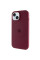 Силіконовий чохол Silicone Case Full Protective (AA) with MagSafe для Apple iPhone 14 (6.1) - Бордовий / Plum - фото