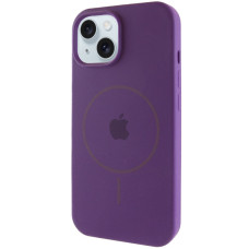 Силіконовий чохол Silicone Case Full Protective (AA) with MagSafe для Apple iPhone 14 (6.1) - Фіолетовий / Amethyst