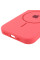 Силіконовий чохол Silicone Case Full Protective (AA) with MagSafe для Apple iPhone 14 Plus (6.7) - Кавуновий / Watermelon red - фото
