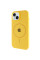 Силиконовый чехол Silicone Case Full Protective (AA) with MagSafe для Apple iPhone 14 Plus (6.7) - Желтый / Yellow - фото