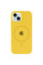 Силиконовый чехол Silicone Case Full Protective (AA) with MagSafe для Apple iPhone 14 Plus (6.7) - Желтый / Yellow - фото