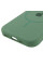 Силиконовый чехол Silicone Case Full Protective (AA) with MagSafe для Apple iPhone 14 Plus (6.7) - Зеленый / Pine green - фото