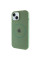 Силиконовый чехол Silicone Case Full Protective (AA) with MagSafe для Apple iPhone 14 Plus (6.7) - Зеленый / Pine green - фото