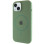 Силіконовий чохол Silicone Case Full Protective (AA) with MagSafe для Apple iPhone 14 Plus (6.7) - Зелений / Pine green