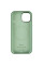 Силиконовый чехол Silicone Case Full Protective (AA) with MagSafe для Apple iPhone 14 Plus (6.7) - Зеленый / Pine green - фото