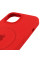 Силиконовый чехол Silicone Case Full Protective (AA) with MagSafe для Apple iPhone 14 Plus (6.7) - Красный / Red - фото