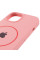 Силиконовый чехол Silicone Case Full Protective (AA) with MagSafe для Apple iPhone 14 Plus (6.7) - Розовый / Light pink - фото