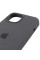 Силіконовий чохол Silicone Case Full Protective (AA) with MagSafe для Apple iPhone 14 Plus (6.7) - Сірий / Dark Gray - фото