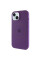 Силиконовый чехол Silicone Case Full Protective (AA) with MagSafe для Apple iPhone 14 Plus (6.7) - Фиолетовый / Amethyst - фото