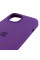 Силиконовый чехол Silicone Case Full Protective (AA) with MagSafe для Apple iPhone 14 Plus (6.7) - Фиолетовый / Amethyst - фото