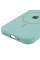 Силіконовий чохол Silicone Case Full Protective (AA) with MagSafe для Apple iPhone 15 (6.1) - Бірюзовий / Light Turquoise - фото
